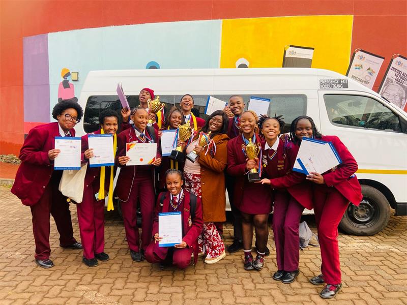 Hoërskool Jan Viljoen High School delivered outstanding results at the Gauteng West Youth Citizen Action (YCAP) district rounds, claiming the overall trophy and multiple category awards.