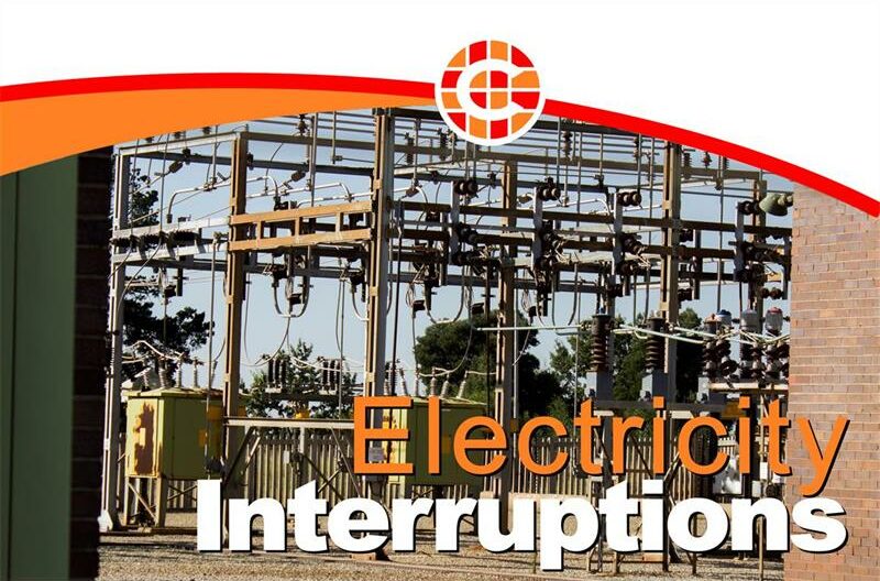 Municipal employees on site addressing an electricity disruption affecting several Randgate streets.