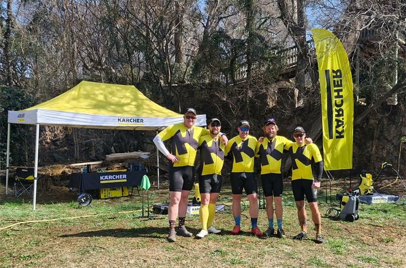 Several RandMark members braved the cold and cycled over 70km to complete the Kärcher Beast of Magalies MTB Challenge, all finishing with excellent times.