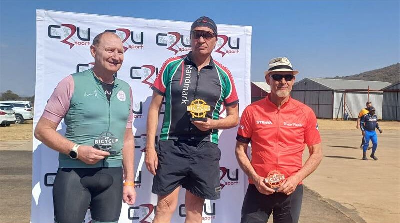 Three RandMark cyclists took on the tough 91km Bosveld MTB Challenge, with Paul Kotze clinching first place in his category.