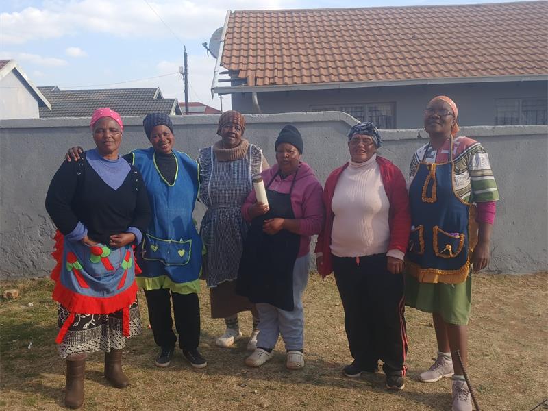 Caring Mothers NPO brightens Women’s Day with food and clothing donations for the less fortunate in Mohlakeng.