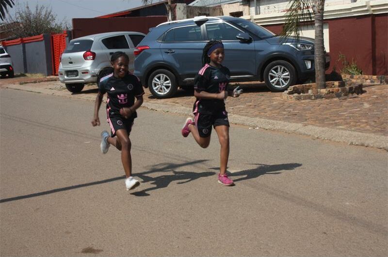 To unite the church and the community, members of Mohlakeng Methodist Men's League and residents took part in an entertaining fun run.