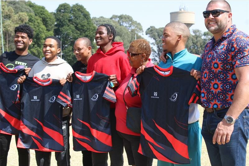Generous jersey donation empowers Toekomsrus youth to stay on the field and off the streets.