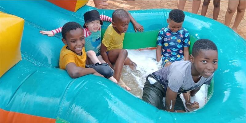 Children enjoyed a day of laughter, water games and jumping castles as Bob and Wendy’s Nursery School welcomed the warmer season.