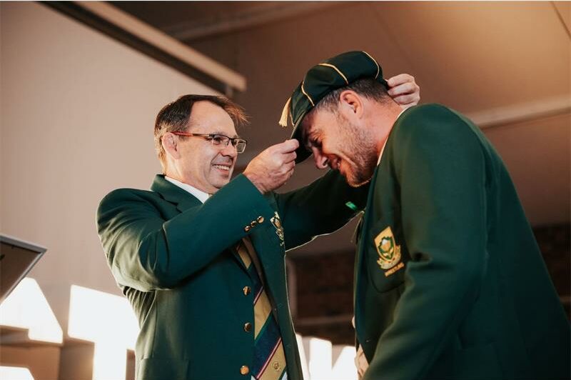 Eagles Wrestling coach Willie Steenkamp is honoured with Protea colours after years of dedication and national success.