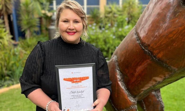 Celeste Wentzel is aangekondig as een van Solidariteit se top-10-finaliste in die Laerskoolonderwyser van die Jaar-kategorie ná jare se toewyding om leerders se lewens te verander.