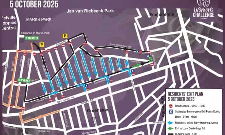 Marks Park will host the SPAR Women’s Challenge on 5 October, with fun runs, a kids zone, charity causes, and chances to win big prizes.