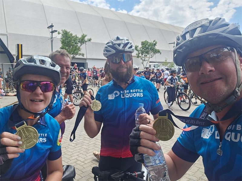 RandMark-lede trotseer hitte en steil klimme tydens die uitdagende Ride Joburg-wedren – en keer trots huis toe ná ’n besonderse ervaring.