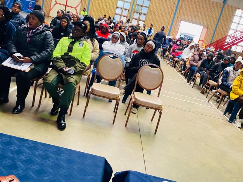 Westcol TVET College's Westonaria campus recently held an awareness event to stand against gender-based violence and femicide while promoting safety and prevention.