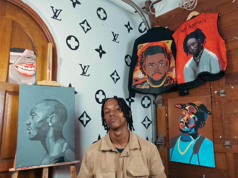 Local artist Thabo Ntsoelengoe is not only creating powerful artwork but also laying a foundation for emerging artists to follow his innovative path.