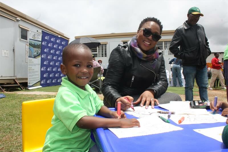 Kideo Nursery School and Baby Care in Mohlakeng received a special donation to upgrade the facility and promote youth education.