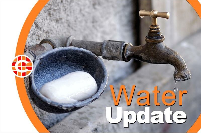 Ward 6 residents are facing water shortages, and councillor Martin Brown is appealing to the community to support households left with dry taps.