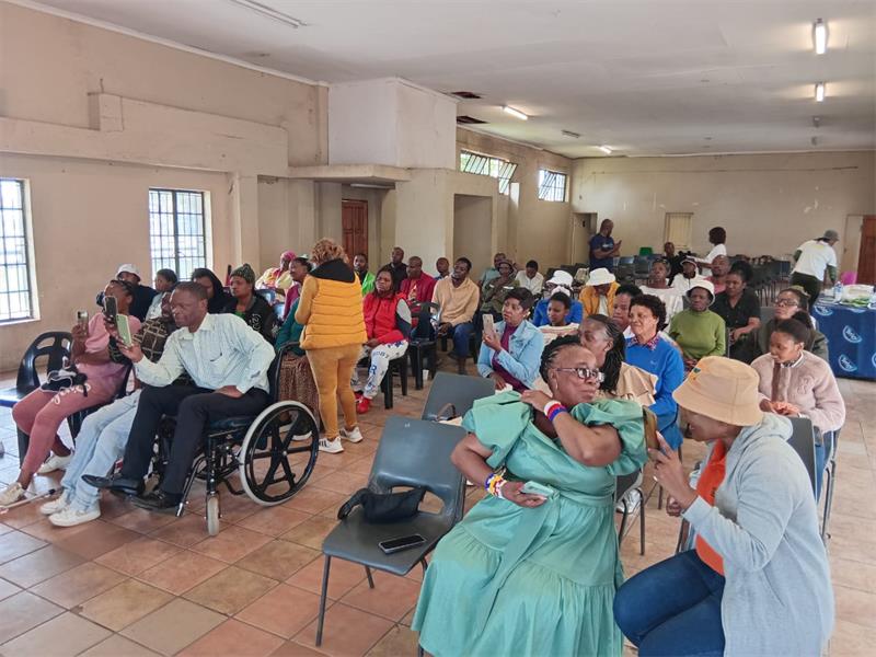 In their efforts to shift perceptions of people living with disabilities, the Nomfundo Zondo Foundation held one of many awareness campaigns in Mohlakeng.