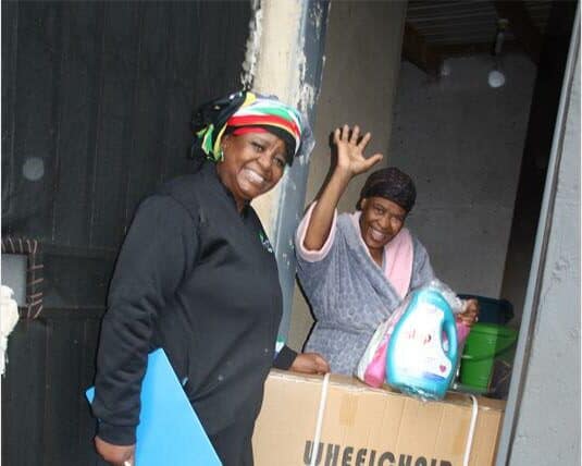 Gift of the Givers brought hope and empowerment to Mohlakeng by donating wheelchairs to three grateful residents.