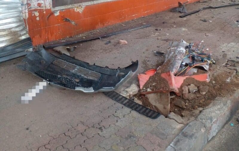 One person died and two others were taken to hospital after a collision on Main Reef Road on Monday morning.