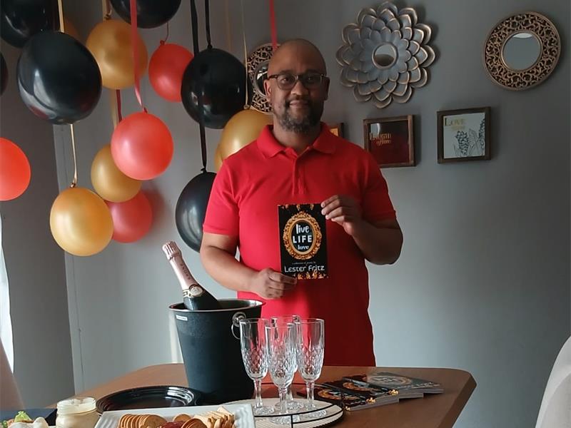 After 20 years of writing, Lester Fritz has released his first book – a collection of poems reflecting on life experiences.