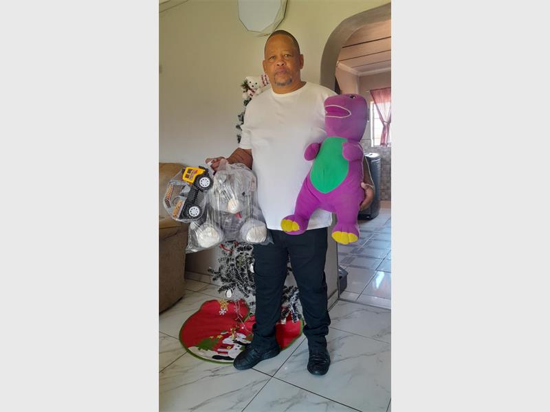 More than 80 needy children celebrated Christmas after the Myburgh Foundation distributed toys and sweets.