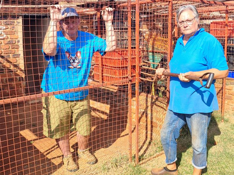 Stephan Hendricks is 'held hostage for a good cause' as the community helps No More Tears Animal Rescue raise R40 000 in overdue kennel fees.