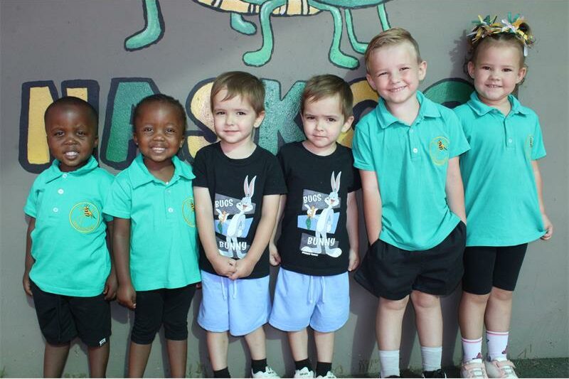 Die jongspan by Ramkriekies Kleuterskool is opgewonde om vanjaar saam met drie stelle tweelinge skool toe te gaan.