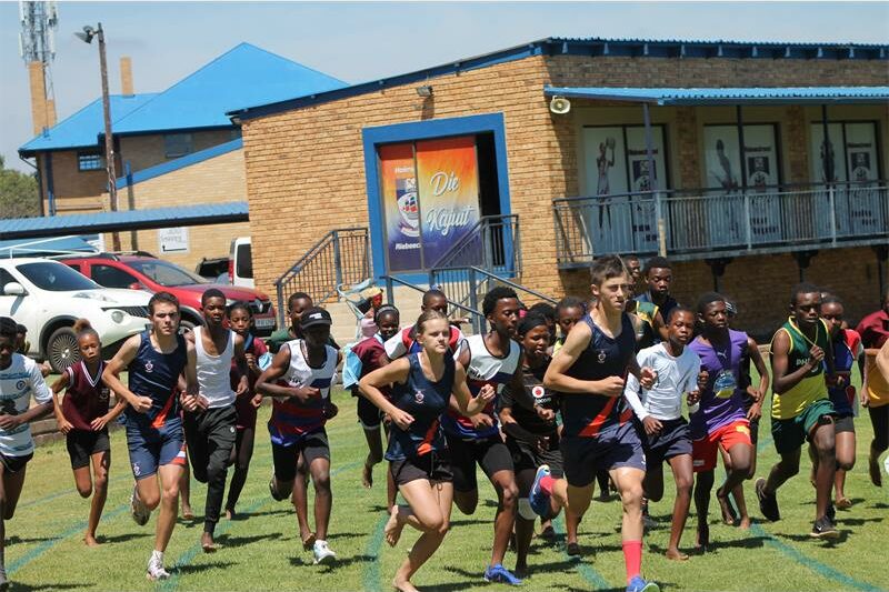 Learners from across Randfontein faced strong winds and fierce competition at the annual Schools Cluster Meeting.