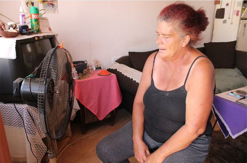 Residents of the Dan Tloome Mega City Project say unresolved plumbing and electricity problems are posing serious health and safety risks.