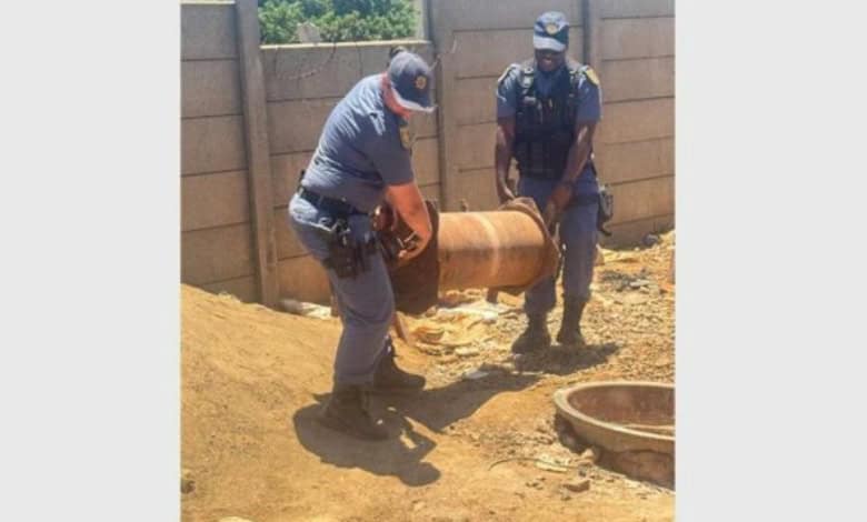 Police recovered AK-47 ammunition and illegal mining equipment following a shootout with armed zama zamas in Westonaria.