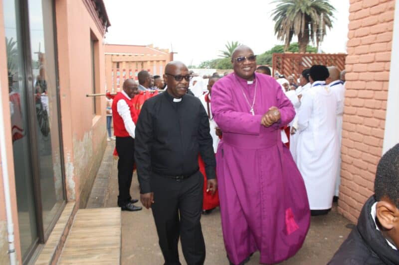 The Mohlakeng community gathered in celebration as one of their own returned home after being elevated to a prominent leadership role in the church.