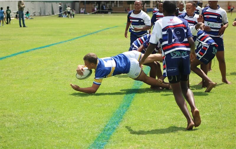 Young rugby and netball stars from three schools battled it out on the field, showcasing skill, teamwork and community spirit at Westgold.