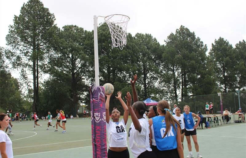 Two Randfontein schools showcased skill and determination as young netballers battled for D2 squad selection in Krugersdorp.