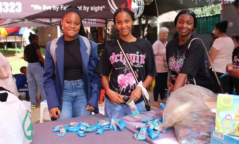 The centre was blessed with Easter treats and a loving gesture of kindness.