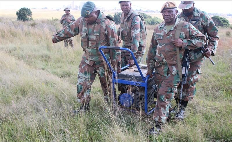 Security forces intensified their crackdown on illegal mining in the West Rand, uncovering active shafts and seizing equipment in Wheatlands.