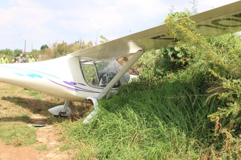 A routine flight turned tense before ending in a controlled emergency landing in Randfontein.