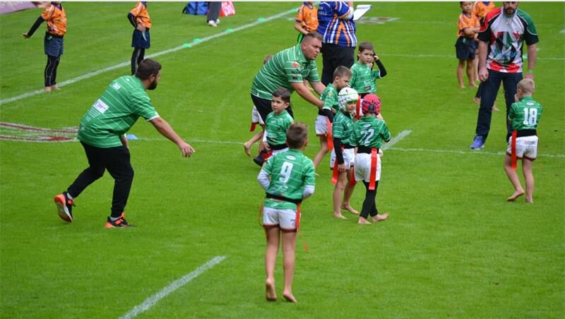 A group of young Randfontein Rugby Youth Club players experienced a once-in-a-lifetime moment running out at Ellis Park in curtain-raiser matches ahead of a URC fixture.