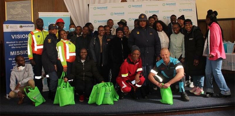 Learners at Barachel Christian Academy explored careers in policing, healthcare, emergency services and local government during an interactive career day hosted by Lenmed Randfontein.