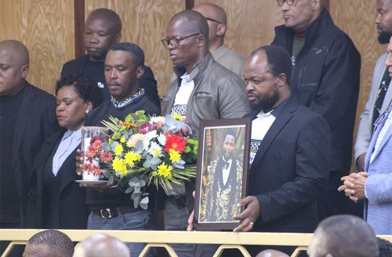 Family, colleagues and community members gathered at the Rand West City Council Chambers to honour the life of IFP councillor Mbuso Mzwandile Mthimkhulu and call for justice following his tragic death.