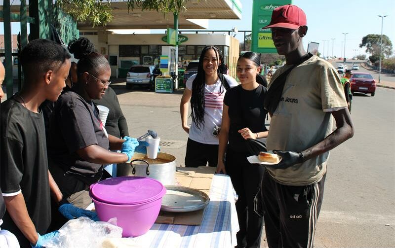 Despite receiving no public donations, the Anchor of Hope Foundation continued its mission to feed and support vulnerable residents in Homelake.