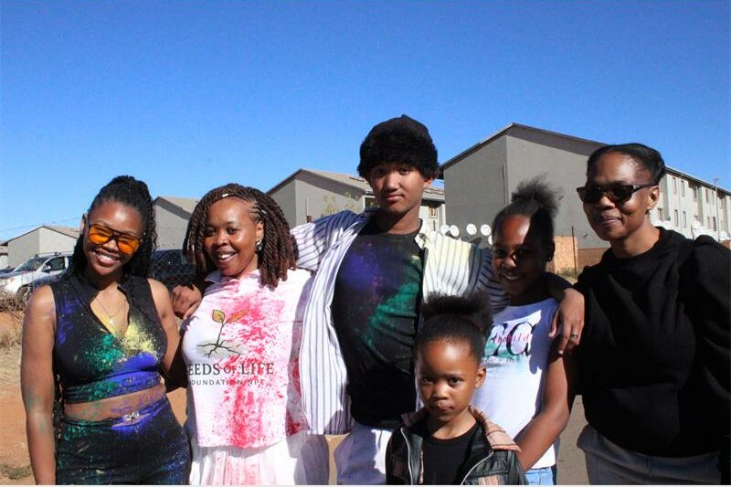 Young and old came together as the Seeds of Life Foundation hosted a colourful Mandela Day Colour Run featuring fun activities, fitness sessions and health screenings for the community.