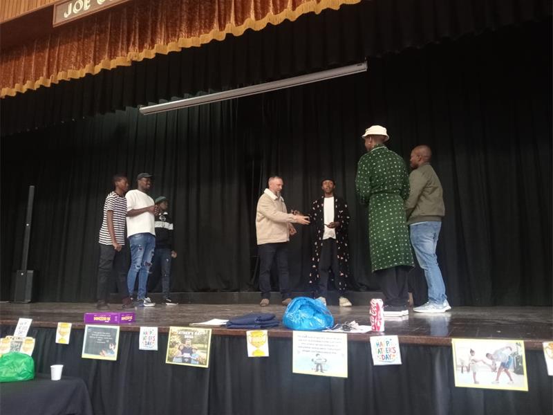 An afternoon of music, laughter and learning in Westonaria celebrated the invaluable role fathers play in the community.