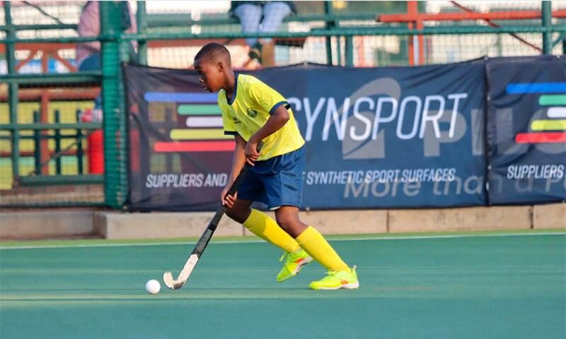 The Gr 7 learner’s dedication and teamwork helped his side secure a place among the country’s leading U13 hockey teams.