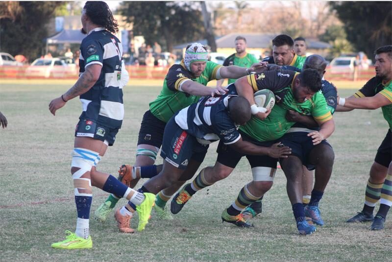 Randfontein Rugby Club's first team fell just short in a high-scoring 49–39 final thriller against league champions Northam Rhinos.
