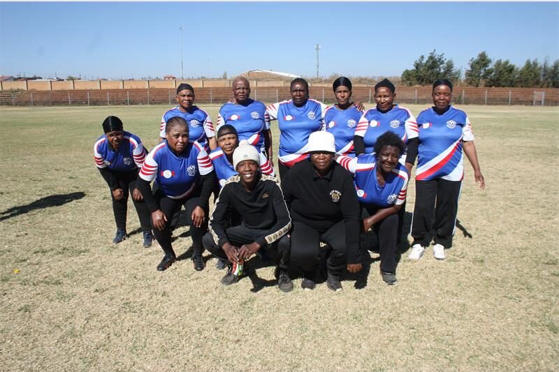 Female senior citizens took to the pitch to demonstrate their passion and talent in a competitive showpiece in Mohlakeng.
