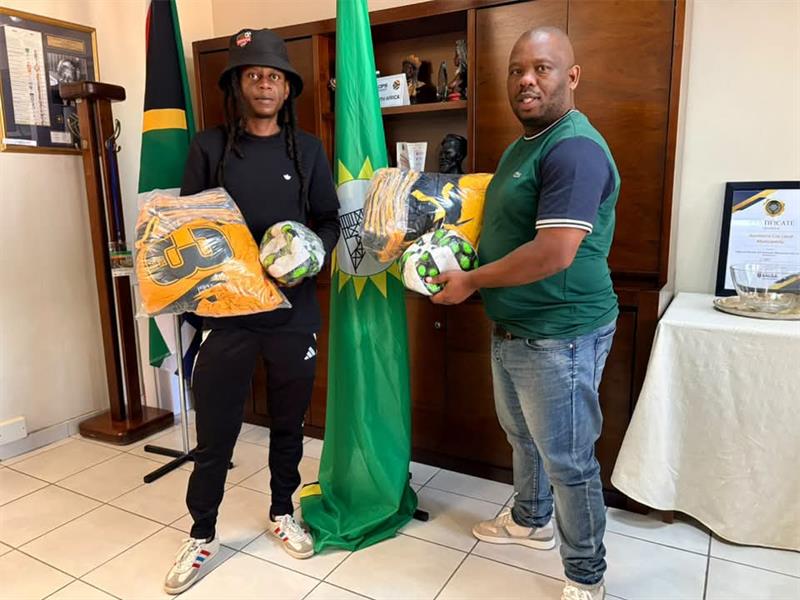 New gear and equipment are set to inspire Dice FC’s young stars as they chase their football dreams.