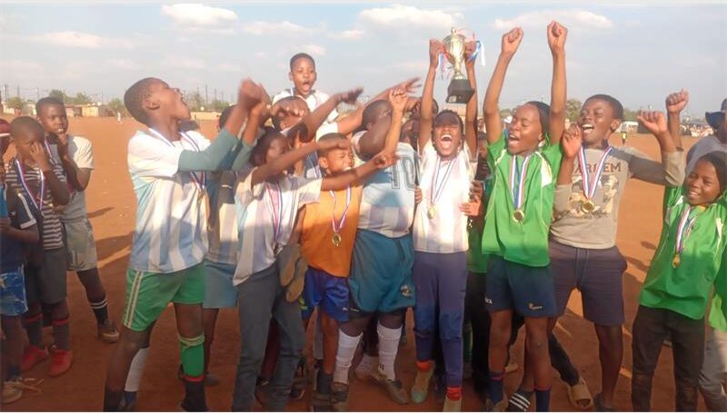 Young footballers in Mohlakeng score valuable life lessons on respect and consent during a day of sport and mentorship aimed at tackling gender-based violence.