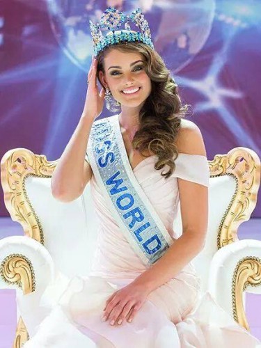 Newly Crowned Miss World, South Africa's very own Rolene Strauss. 
