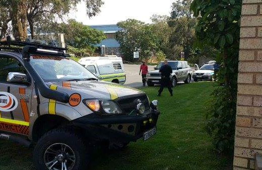 THE SUV which was found in Jet Park. Photograph: Facebook