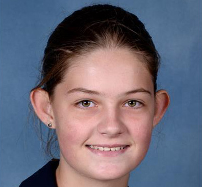 Yoné Nienaber (13), who died in a three-vehicle horror accident on July 15.
