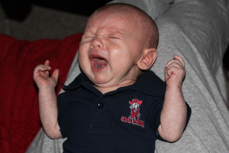baby crying