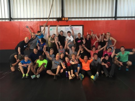 MEMBERS of Kempton Park Crossfit.
