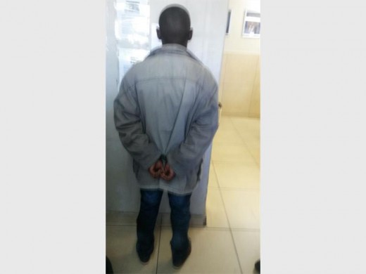 THE 39-year-old suspect who was arrested in Tembisa. (Photograph: Norkem Park SAPS)