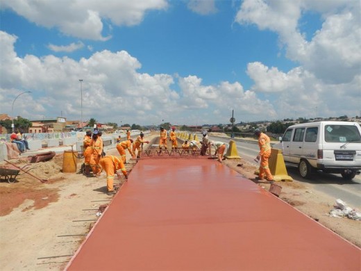 SPECIAL road ways for Harambee buses have already been constructed.